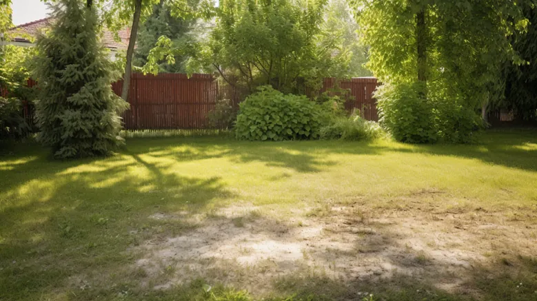 Discolored Lawn