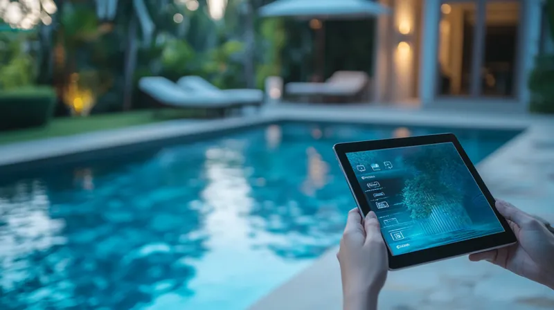 Smart pool with advanced technology